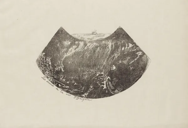 Les drames de la mer av Paul Gauguin