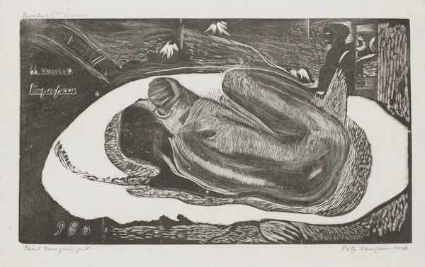Manao Tupapau (Elle pense au revenant) – nr 1 av Paul Gauguin
