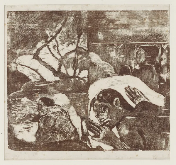 Manau Tupapau – nr 1 av Paul Gauguin