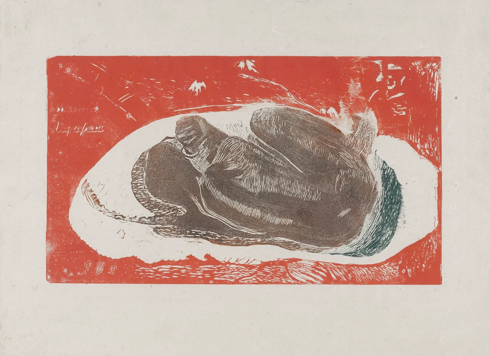 Manau Tupapau, 1892 av Paul Gauguin