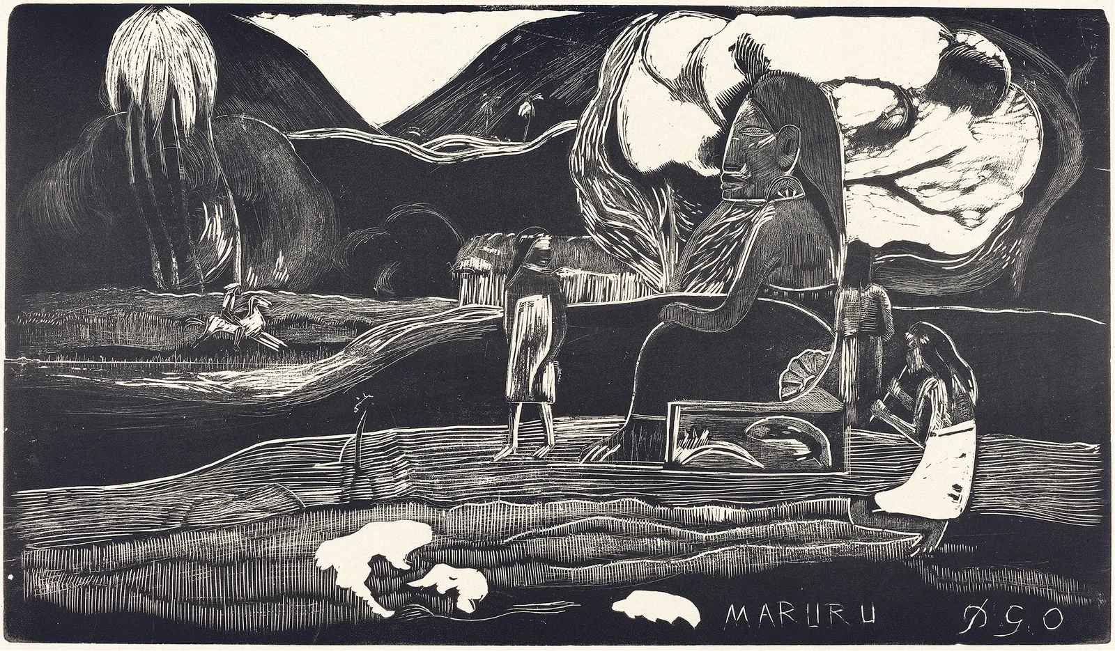 Maruru (Thank You) av Paul Gauguin