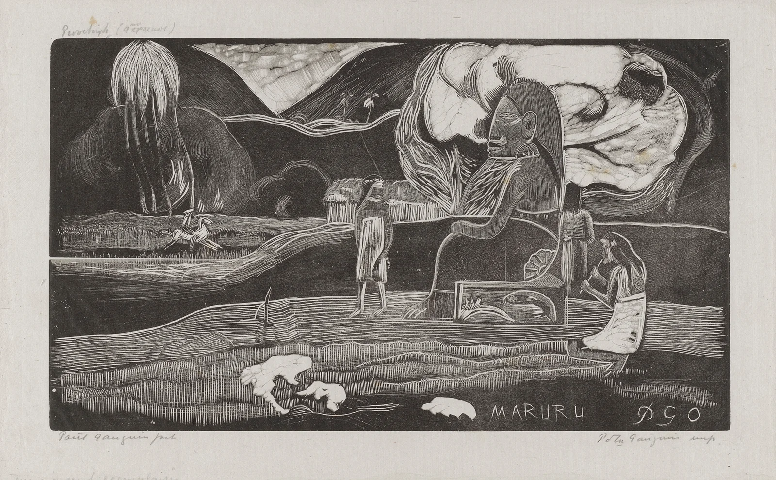 Maruru (19th century) av Paul Gauguin