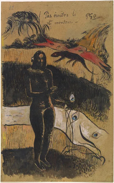 Nave Nave Fenua (probably 1894), 1894 – nr 2 av Paul Gauguin