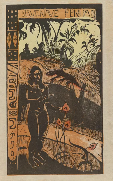 Nave Nave Fenua, 1894 – nr 1 av Paul Gauguin