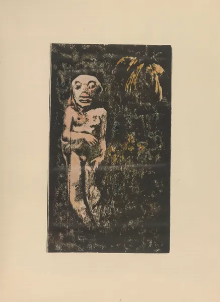 Noanoa Pl.10 av Paul Gauguin