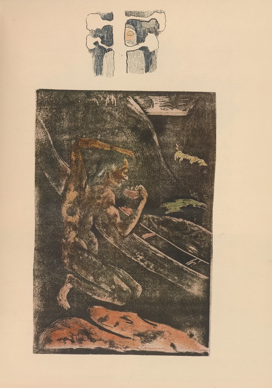 Noanoa Pl.19 av Paul Gauguin