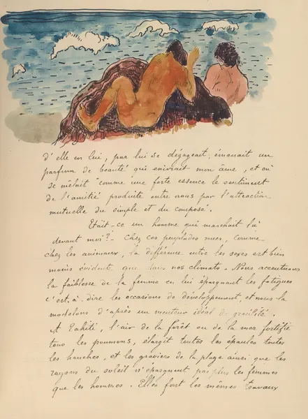 Noanoa Pl.22 av Paul Gauguin