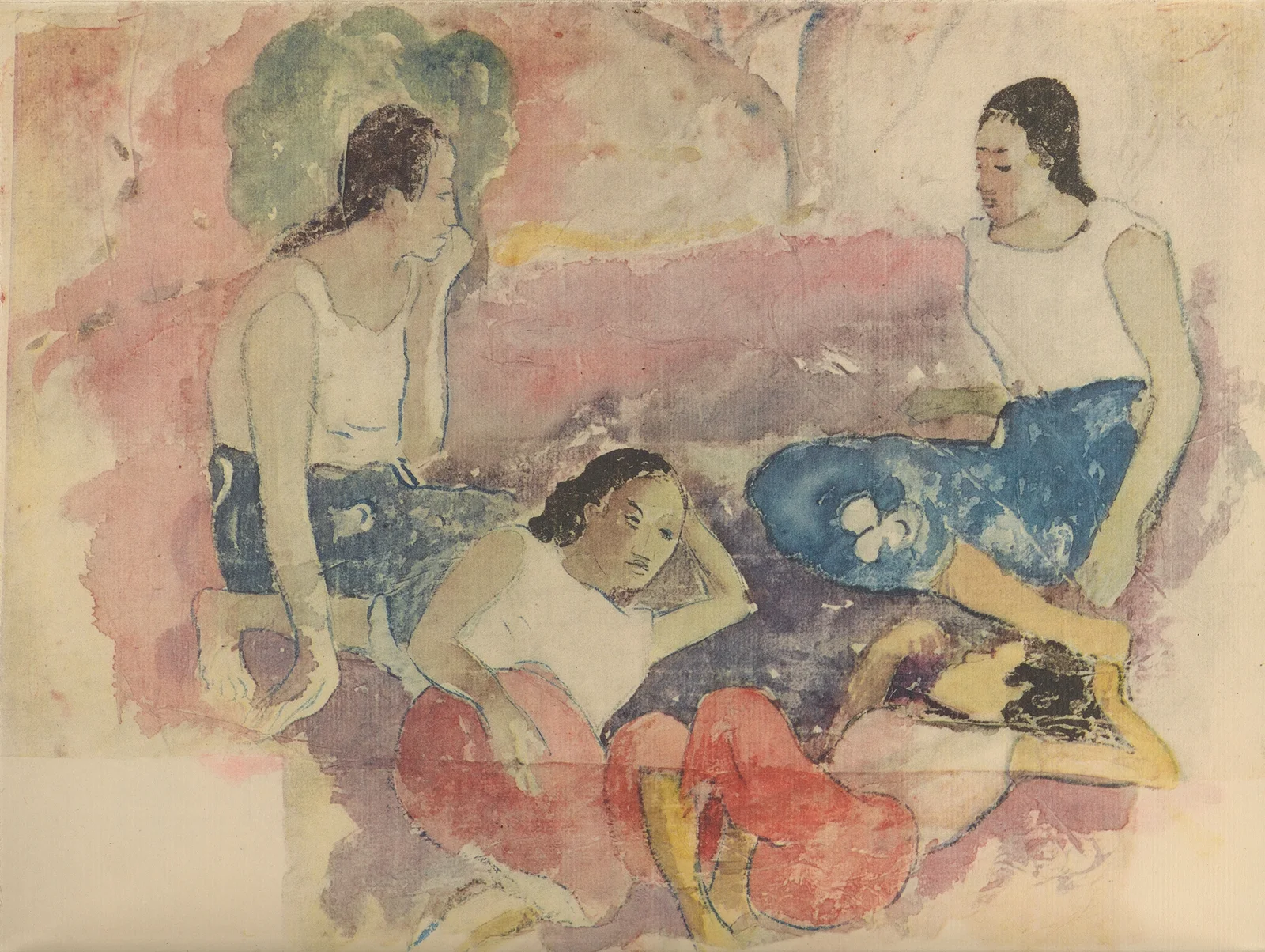 Noanoa Pl.24 av Paul Gauguin