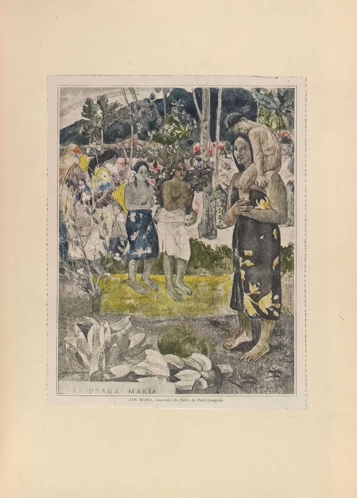 Noanoa Pl.25 av Paul Gauguin