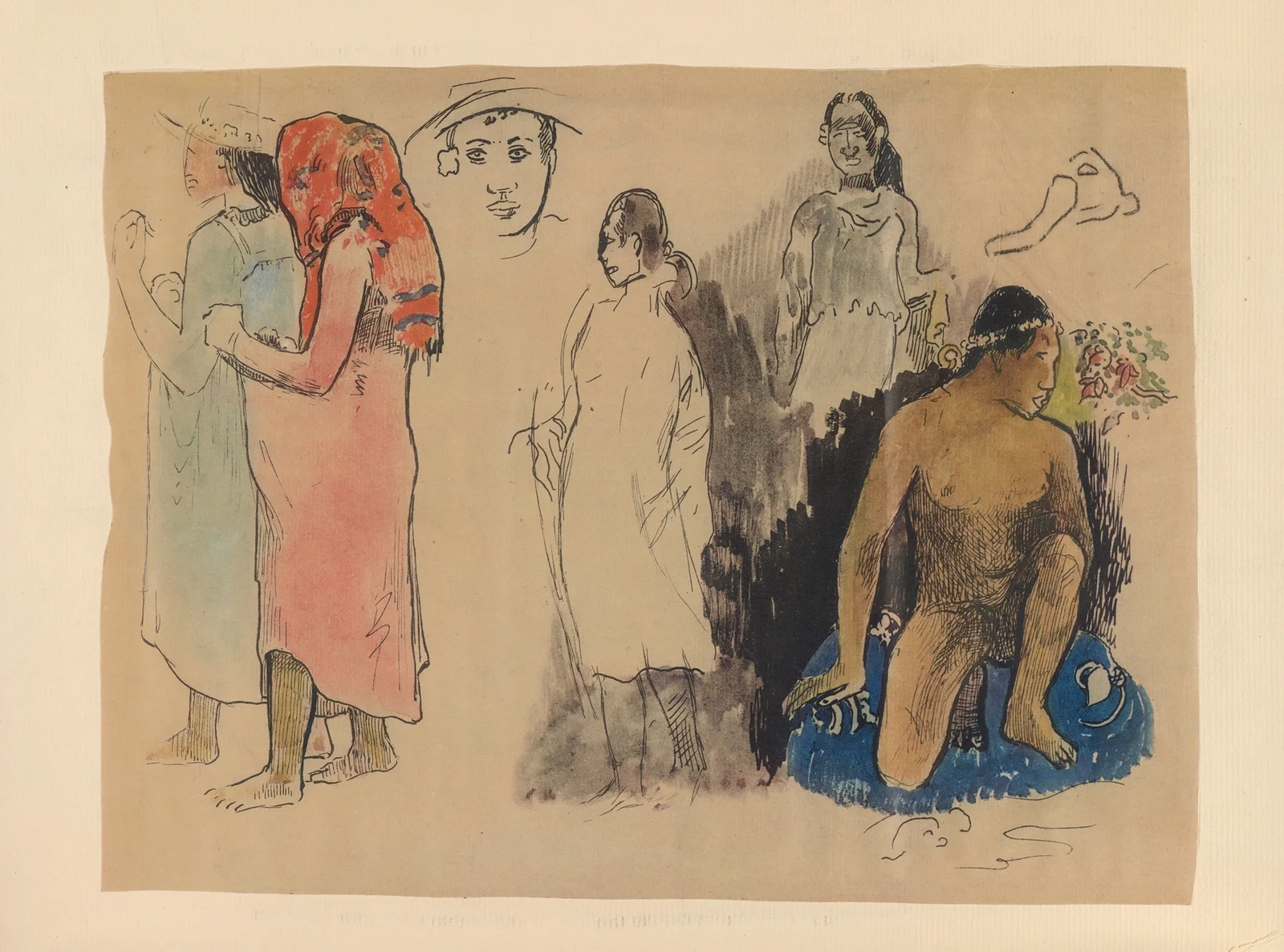 Noanoa Pl.42 av Paul Gauguin