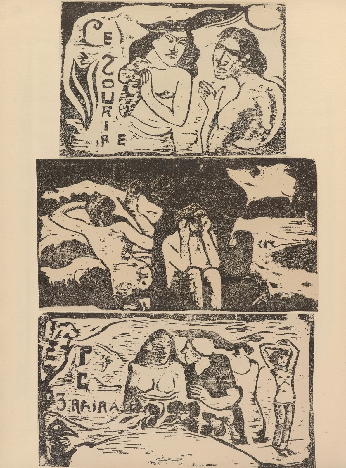 Noanoa Pl.43 av Paul Gauguin