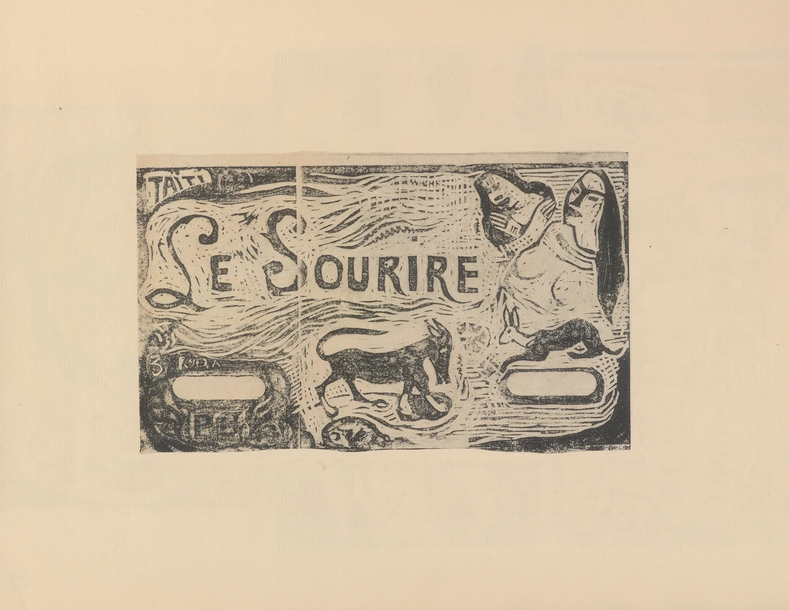 Noanoa Pl.45 av Paul Gauguin