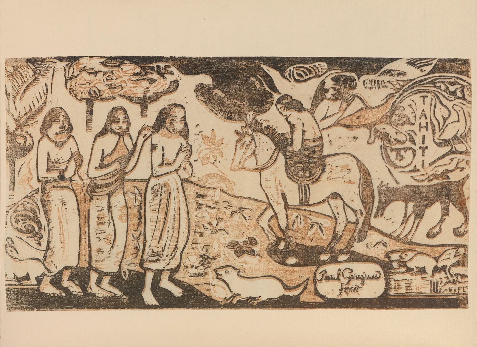 Noanoa Pl.46 av Paul Gauguin