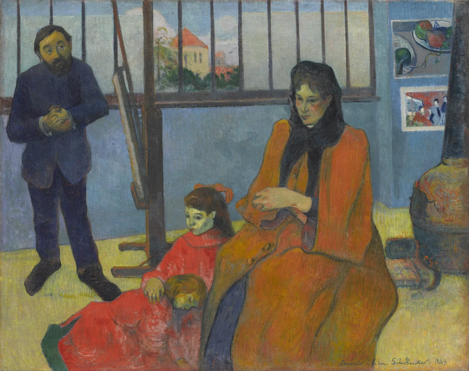 Schuffenecker’s Studio av Paul Gauguin