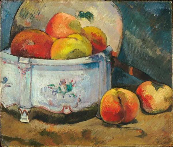 Still Life with Peaches av Paul Gauguin