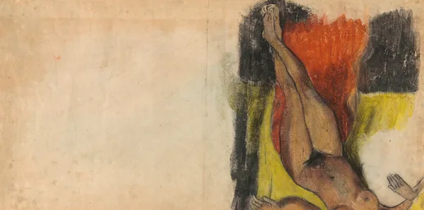 Study for Aita tamari vahine Judith te parari II av Paul Gauguin