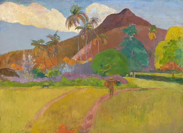 Tahitian Landscape, 1891 av Paul Gauguin