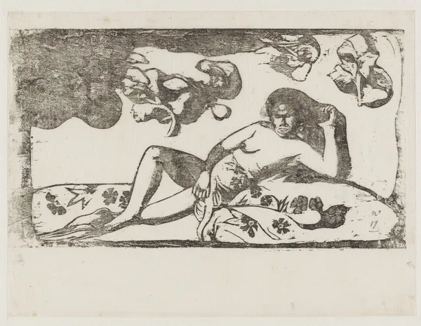 Te Arii Vahine av Paul Gauguin