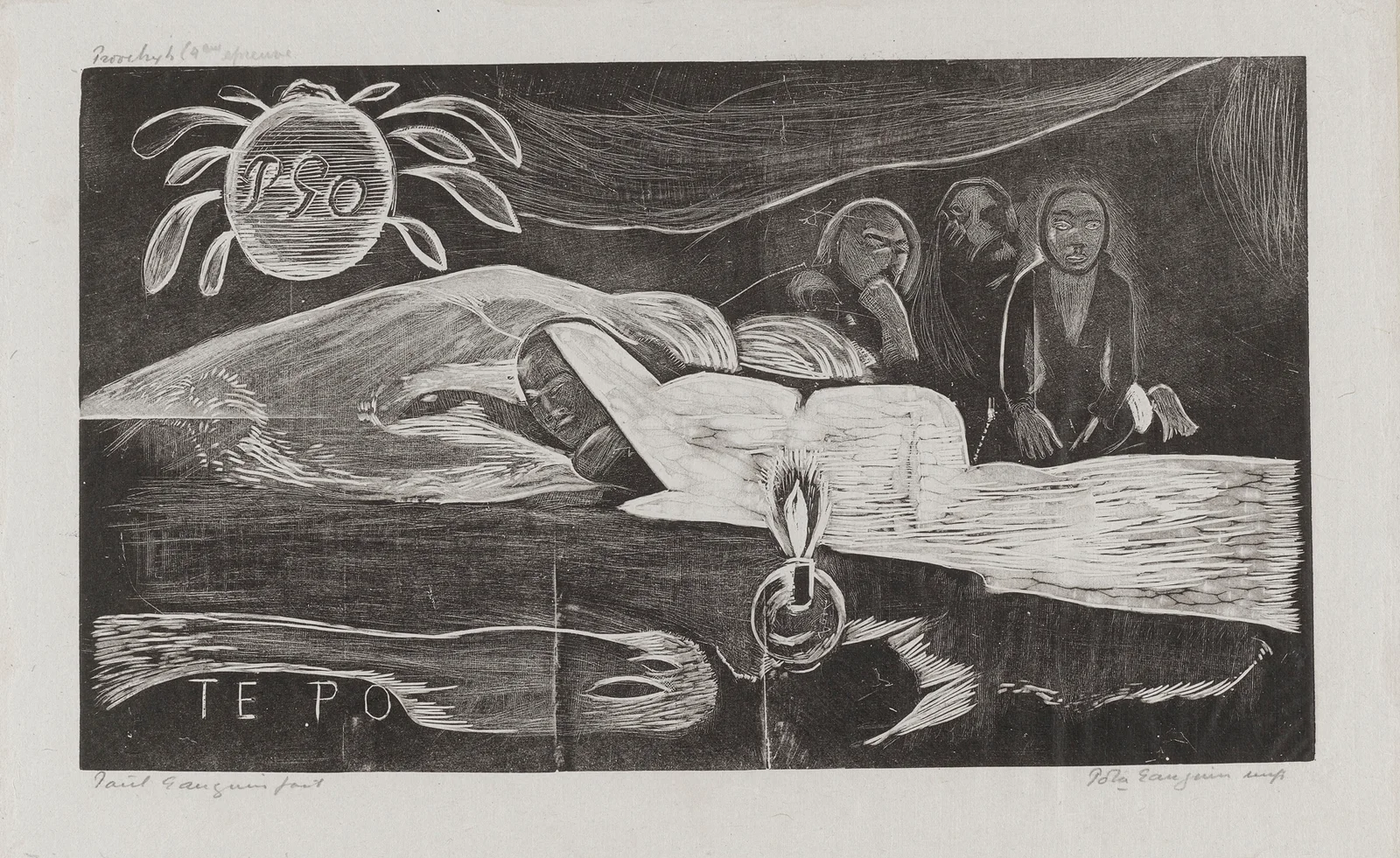 Te Po (19th century) av Paul Gauguin
