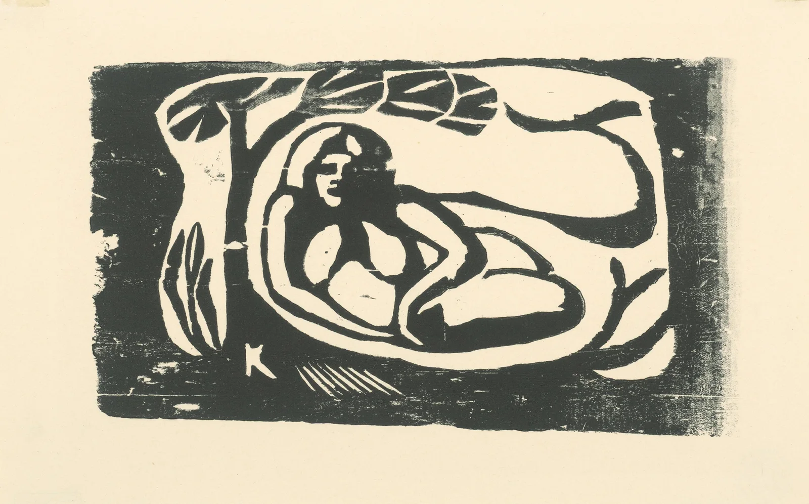 Woman av Paul Gauguin