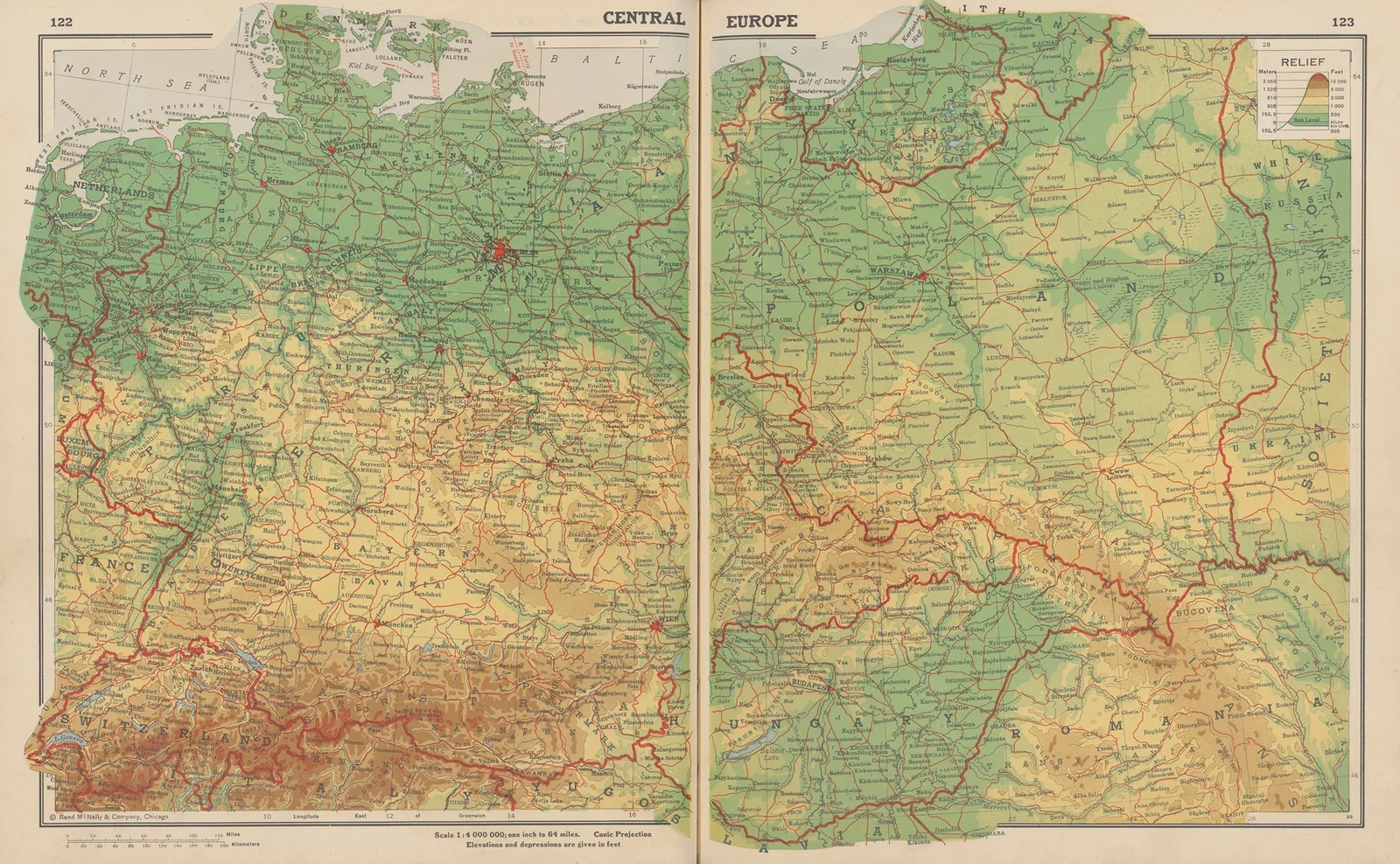 Europe—Central av John Paul Goode