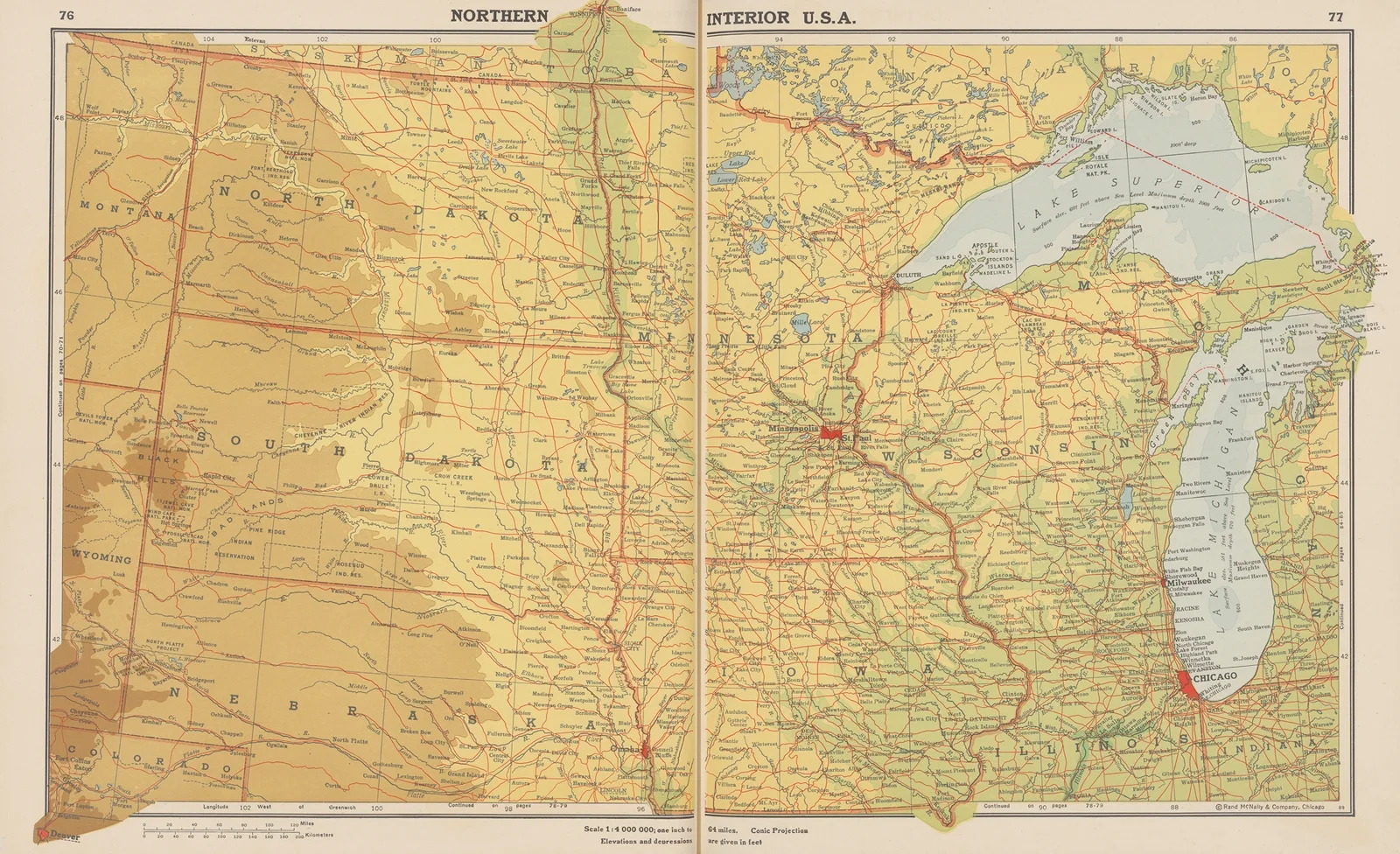 Northern Interior U. S. A. av John Paul Goode