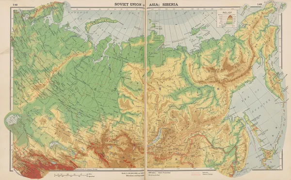 Soviet Union in Asia; Siberia av John Paul Goode