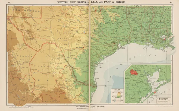 Western Gulf Region of U. S. A and Part of Mexico av John Paul Goode