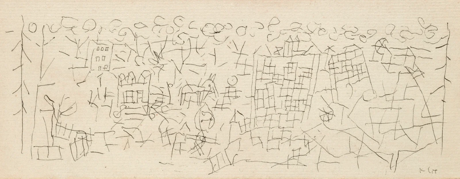 About the Town av Paul Klee