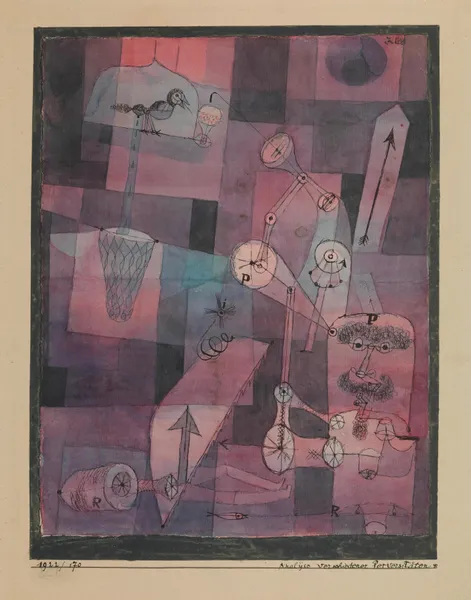 Analÿse verschiedener Perversitäten av Paul Klee