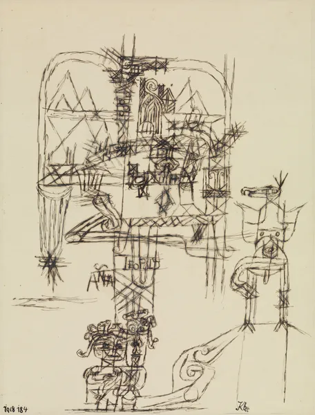 Anna und Leopold av Paul Klee