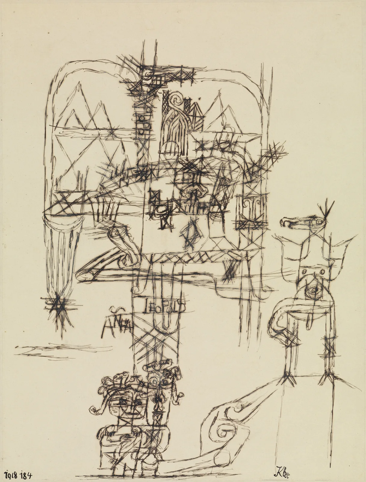 Anna und Leopold av Paul Klee