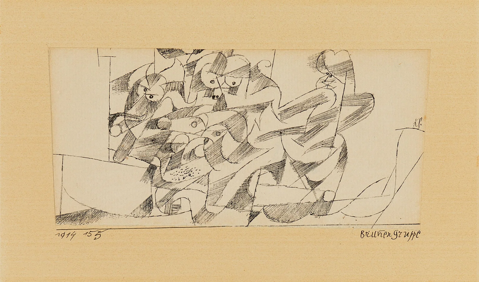 Brunnengruppe av Paul Klee