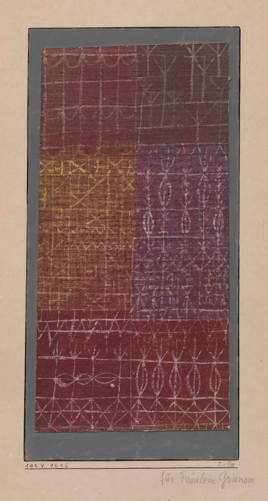 Curtain av Paul Klee