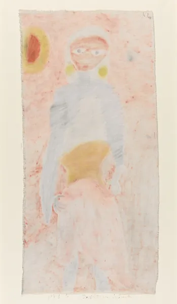 Debut am Cabarett (Debut in the cabaret) av Paul Klee