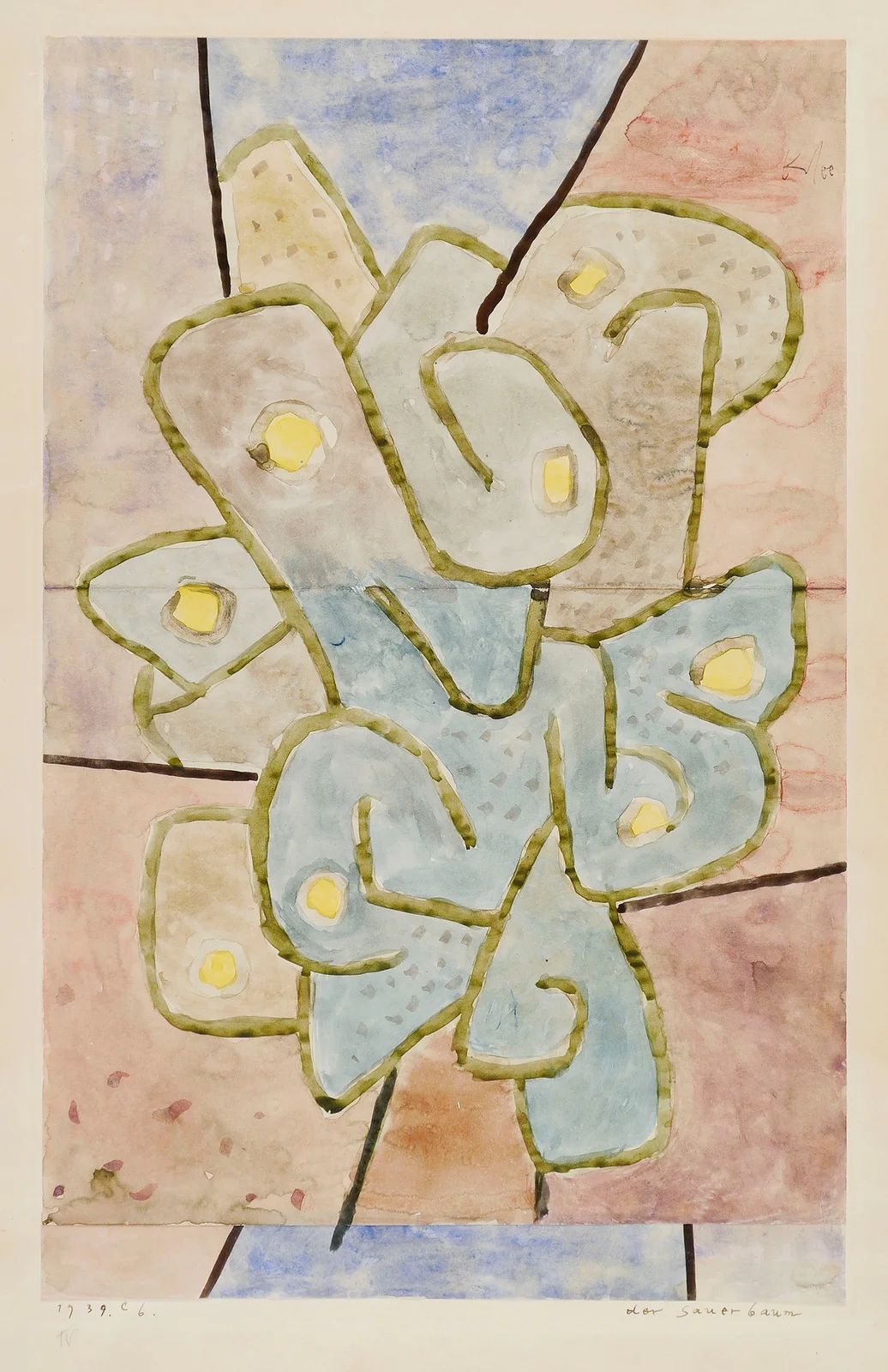 Der Sauerbaum av Paul Klee