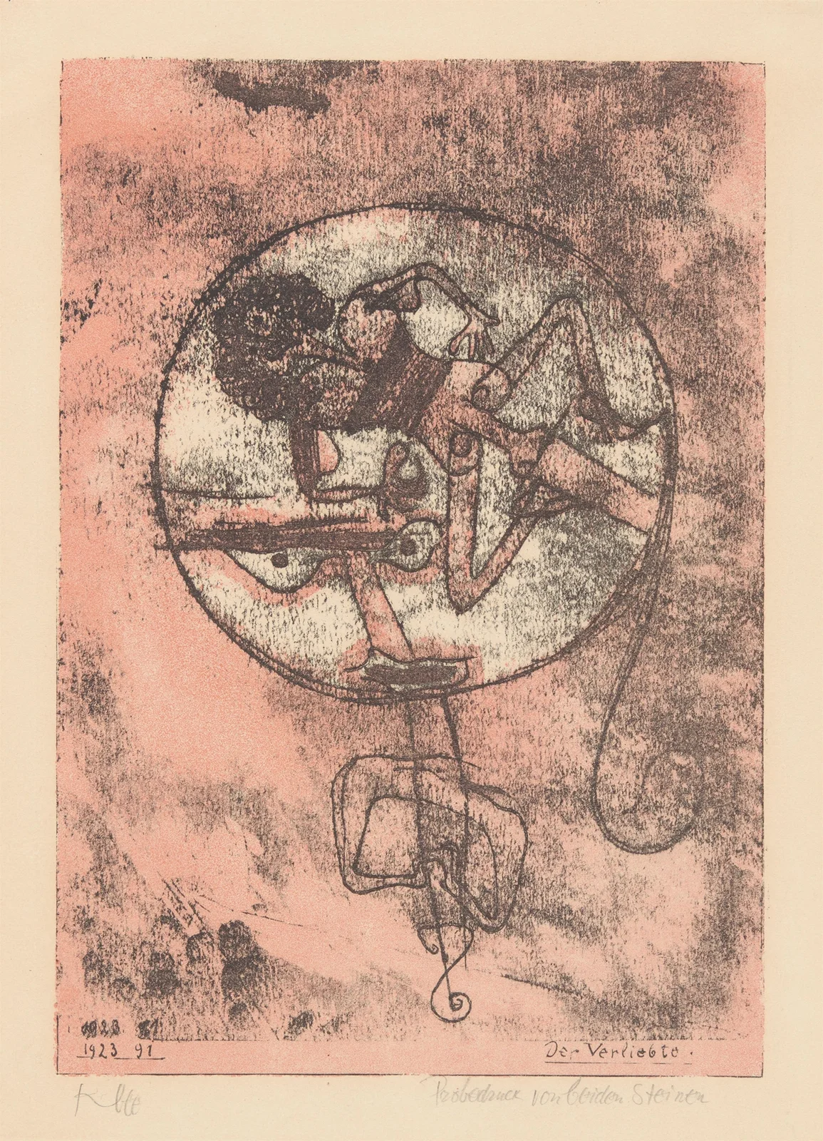 Der Verliebte av Paul Klee