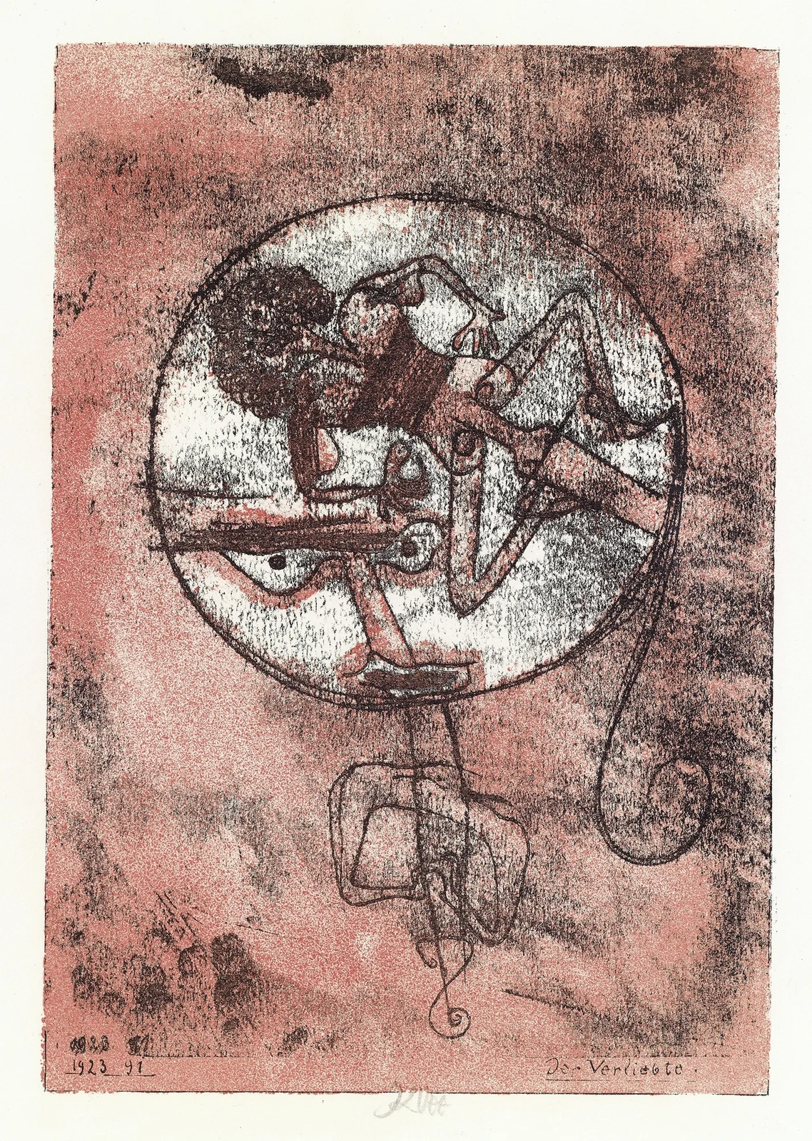 Der Verliebte av Paul Klee