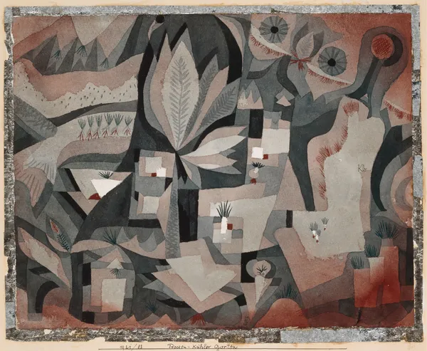Dry-cool garden av Paul Klee