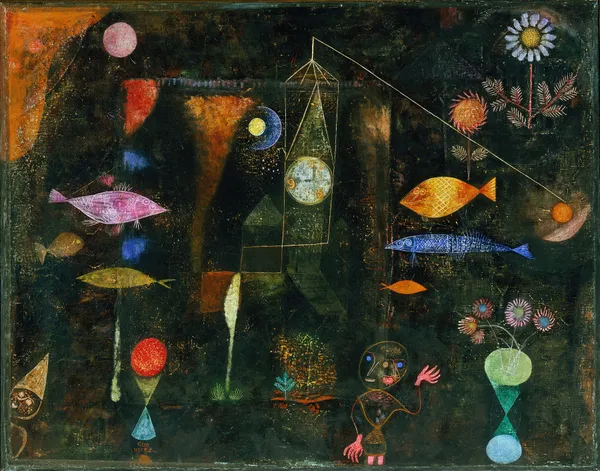 Fish Magic av Paul Klee