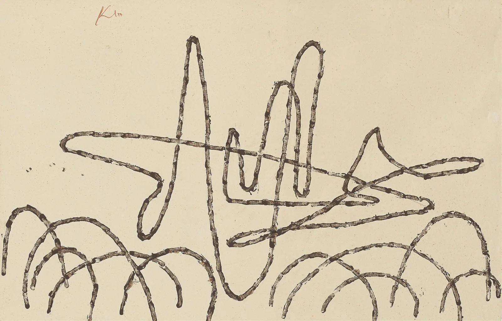 From dry branches av Paul Klee