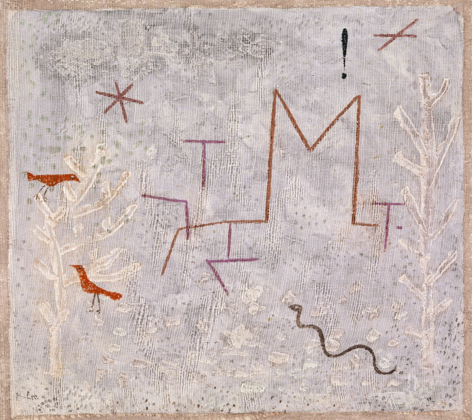 Garden gate K av Paul Klee