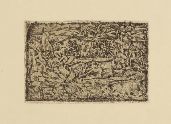 Garten der Leidenschaft av Paul Klee