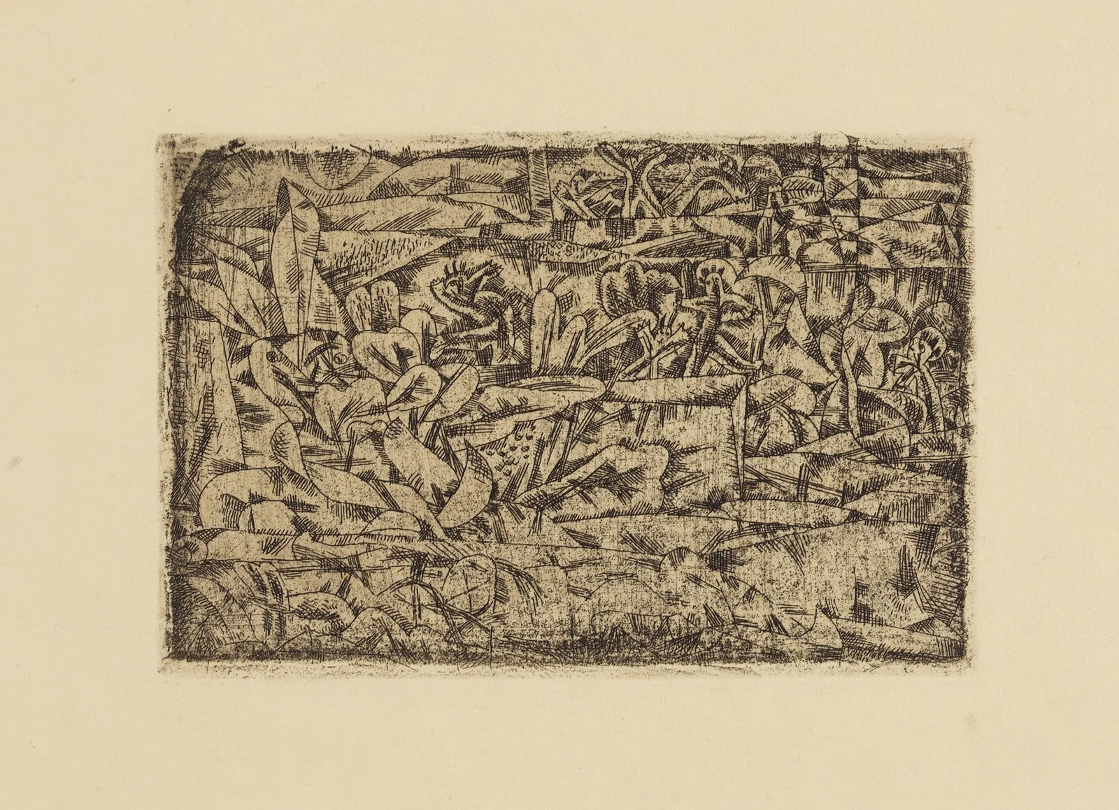 Garten der Leidenschaft av Paul Klee