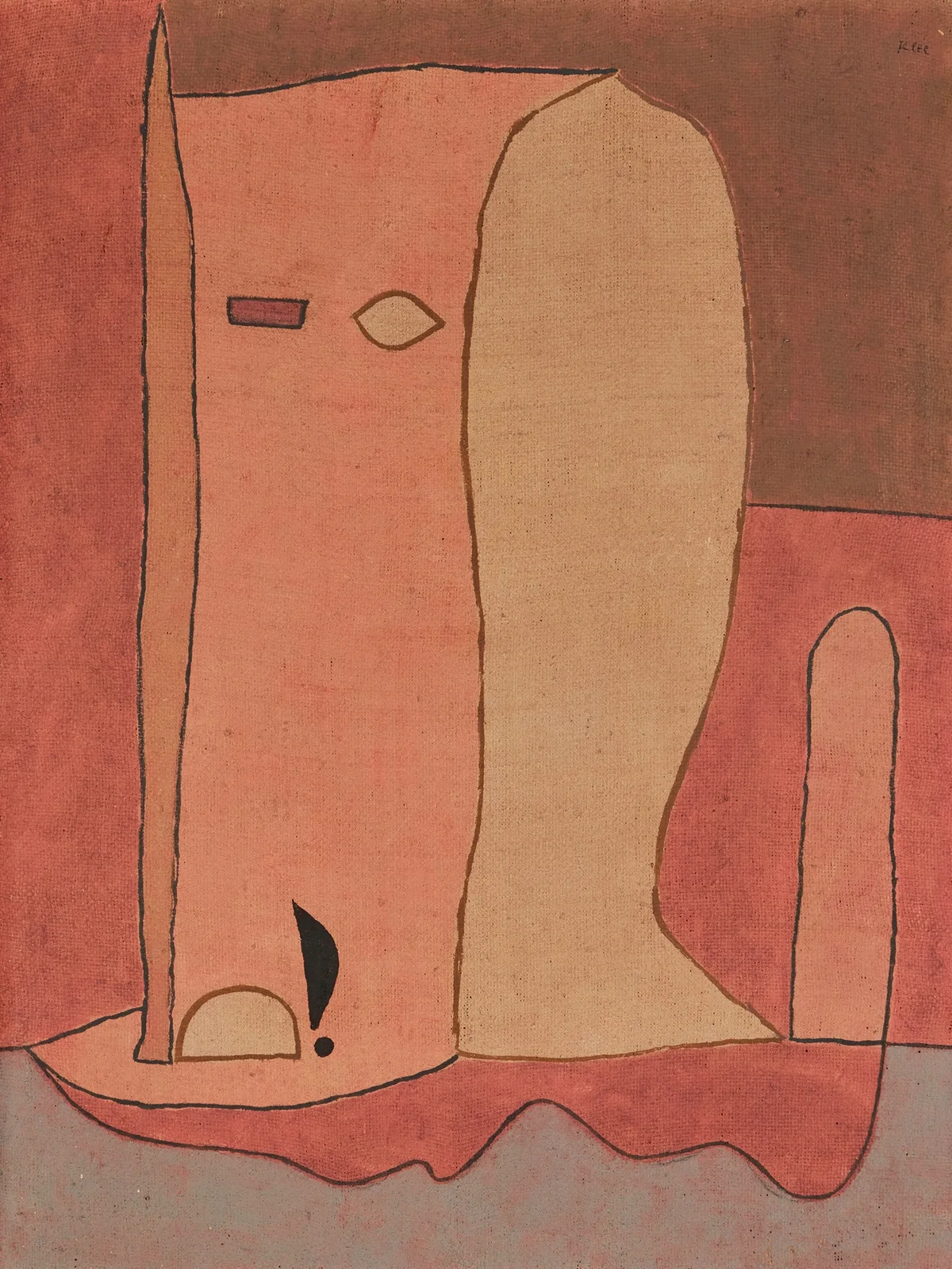 Gartenfigur (Garden Figure) av Paul Klee