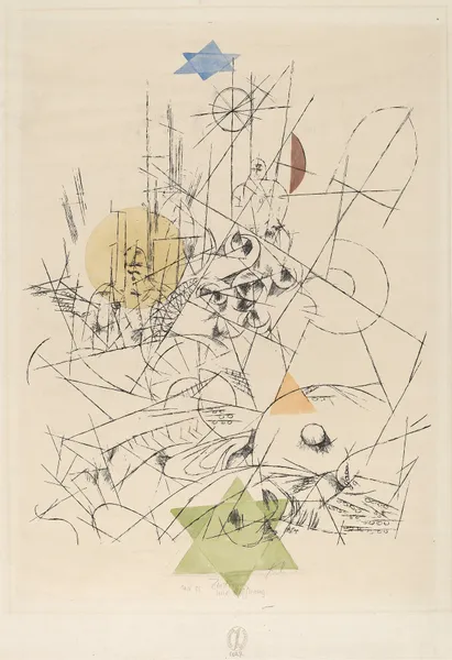 Hope and Destruction (Zerstörung und Hoffnung) av Paul Klee