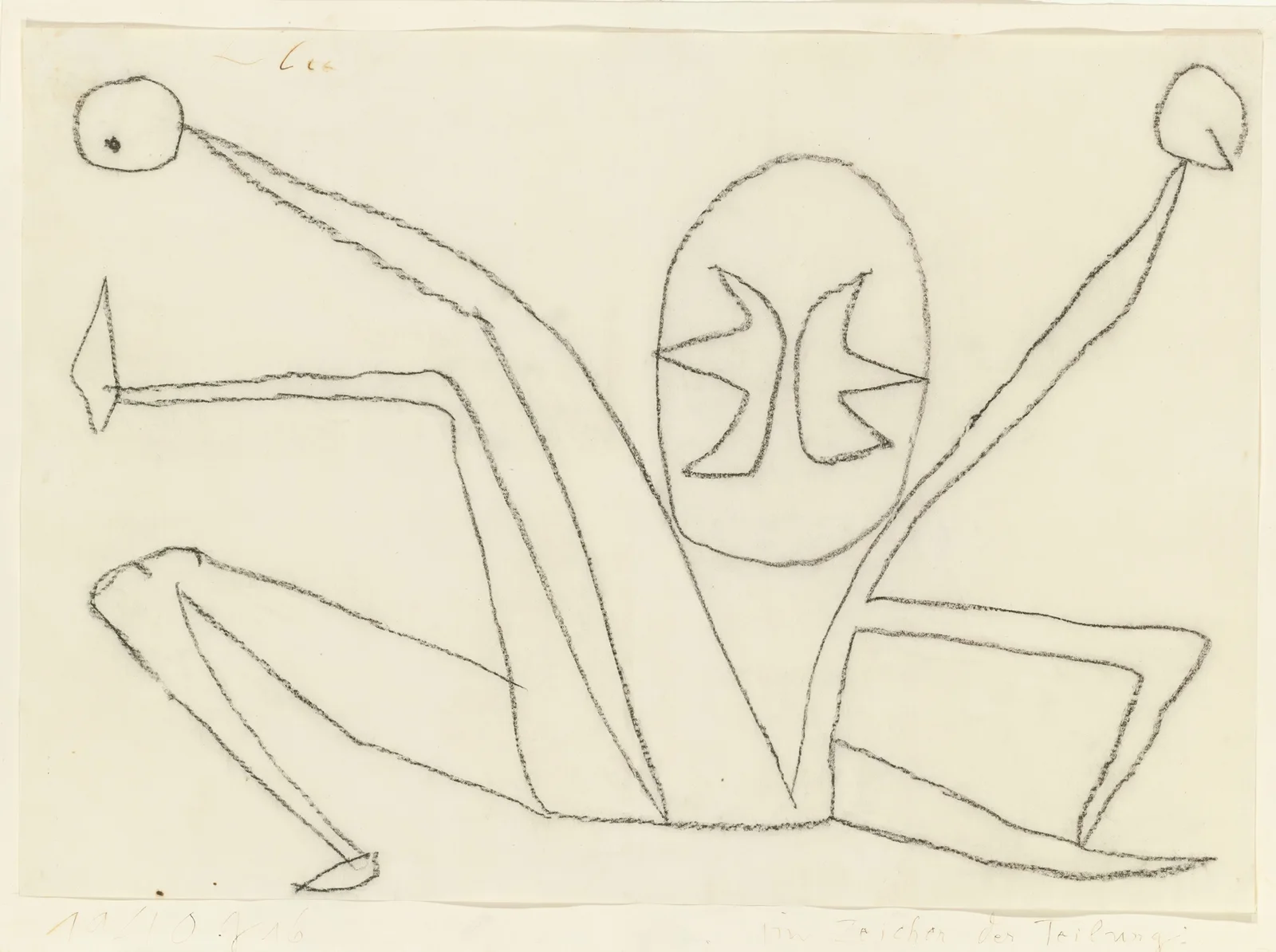 Im Zeichen Der Teilung (Under The Sign Of Division) av Paul Klee