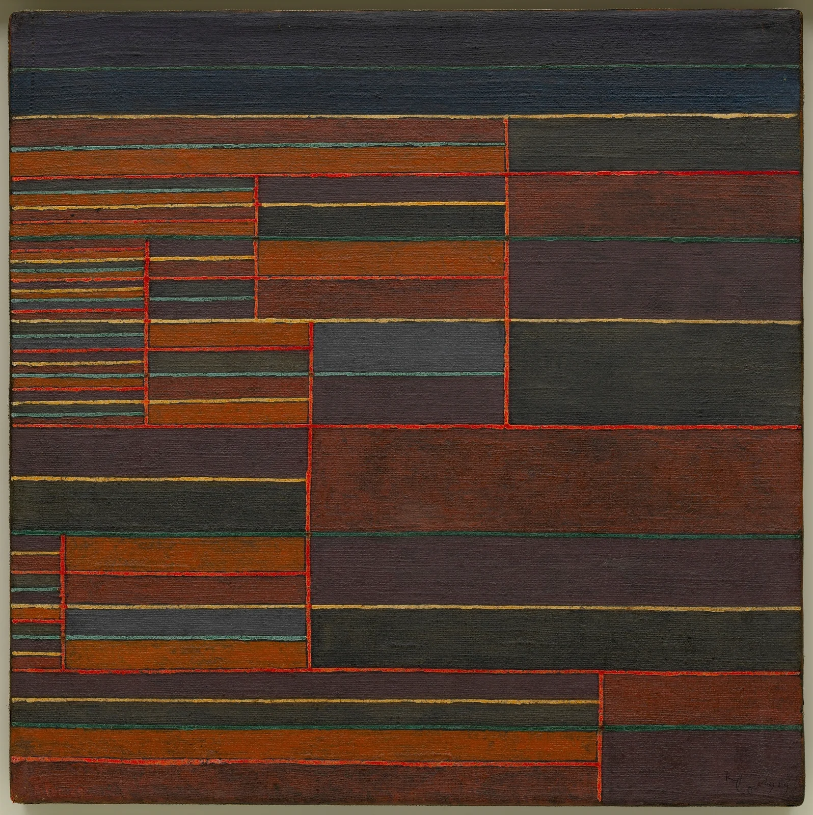 In the Current Six Thresholds av Paul Klee