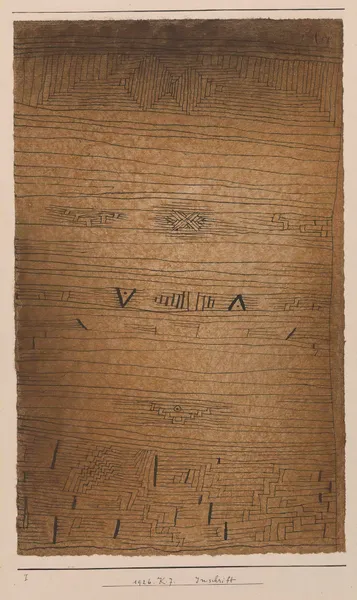 Inscription av Paul Klee