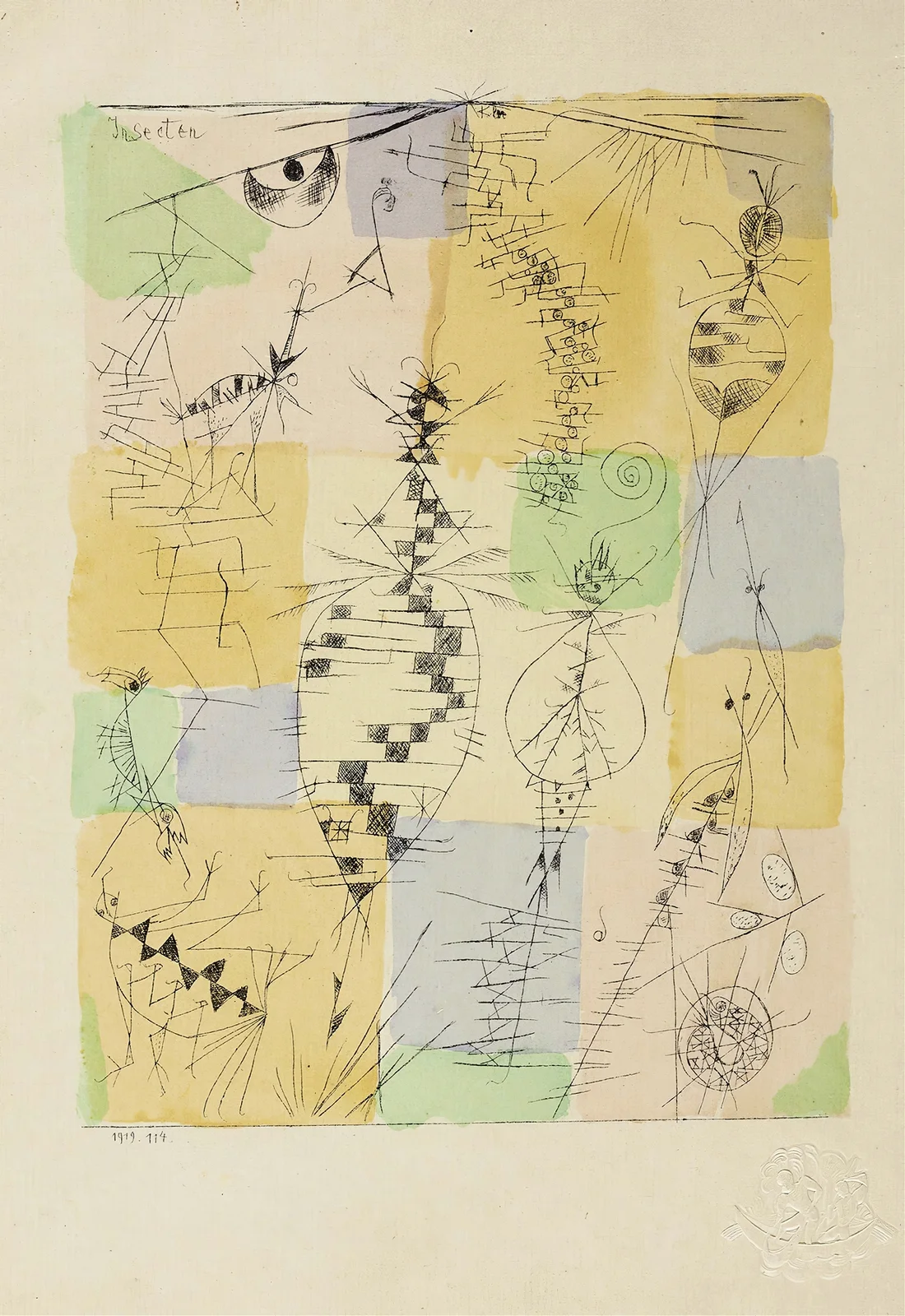 Insekten av Paul Klee